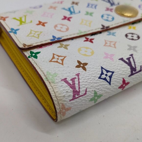 Louis Vuitton LV Long Wallet White Monogram MultiColor 400-082425 - Picture 4 of 9